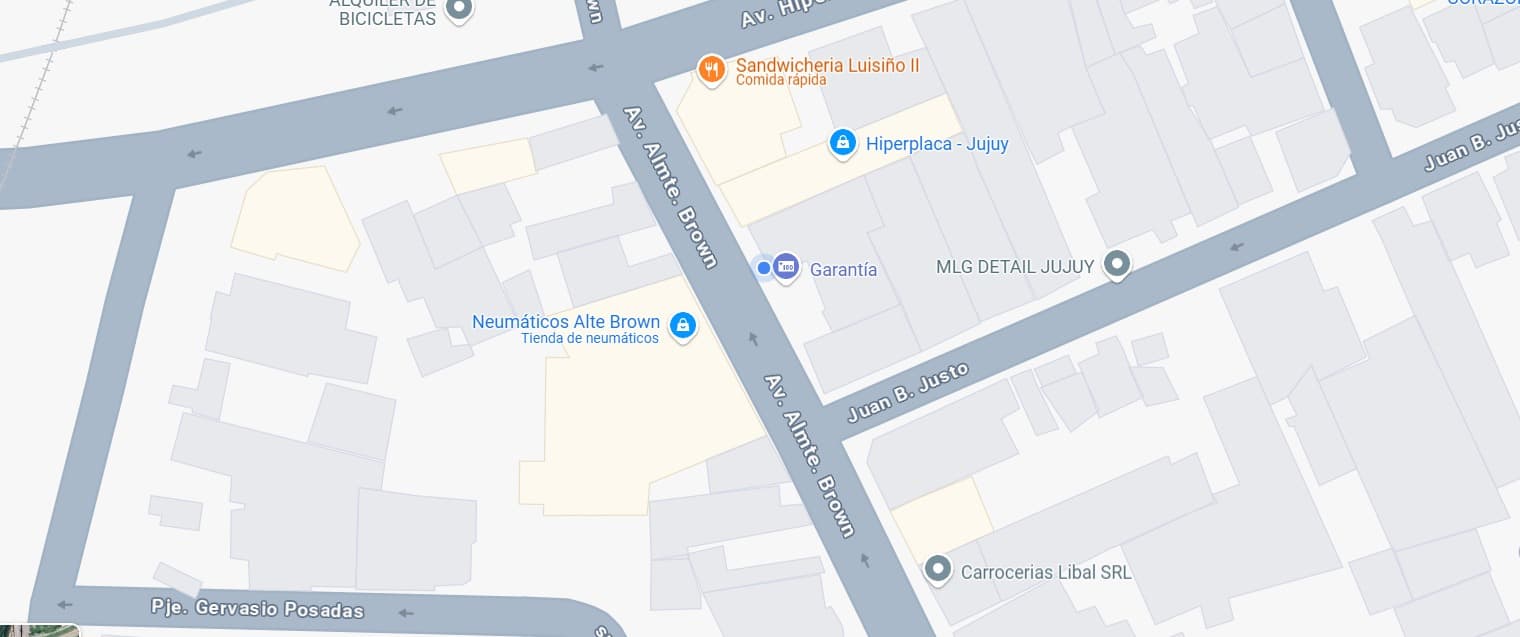 Ubicación Centro Médico Tesãi